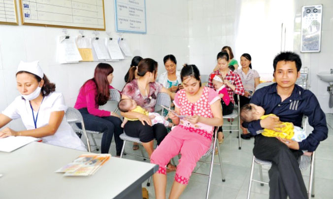 Phòng theo dõi sau tiêm chủng.