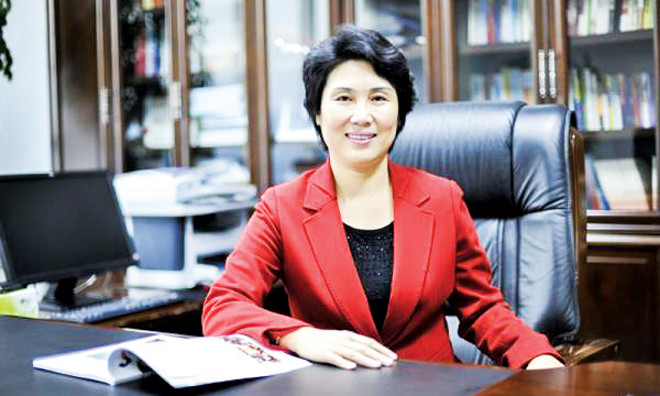 Thượng quan Vĩnh Thanh khi còn đương chức.