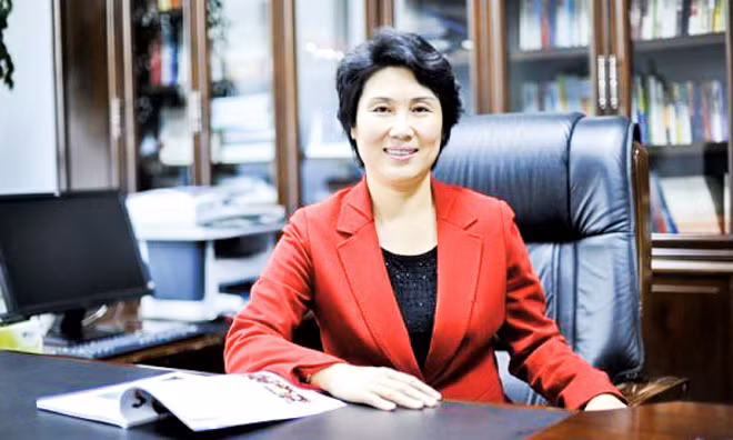 Thượng quan Vĩnh Thanh khi còn đương chức.