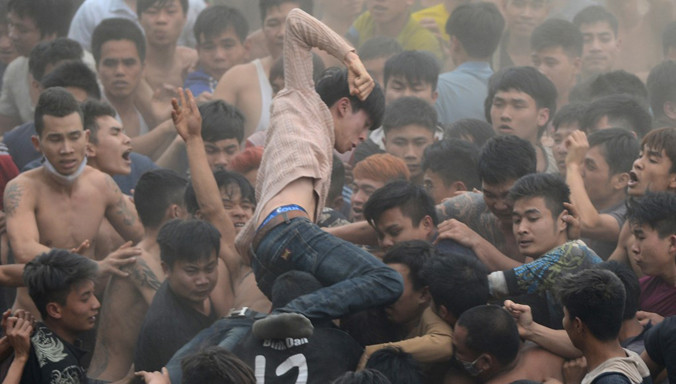 Cướp phết Hiền Quan 2016. Ảnh: Anh Tuấn