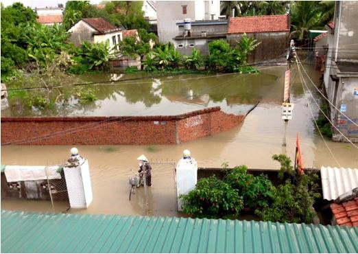 Hơn 4 vạn khách hàng của EVN bị ảnh hưởng vì mưa lũ