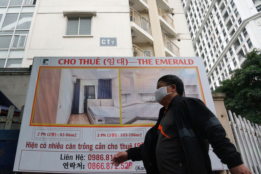 Nhà CT7 quận Nam Từ Liêm, Hà Nội dùng làm nhà công vụ nhiều năm qua ảnh: Hoàng Mạnh Thắng