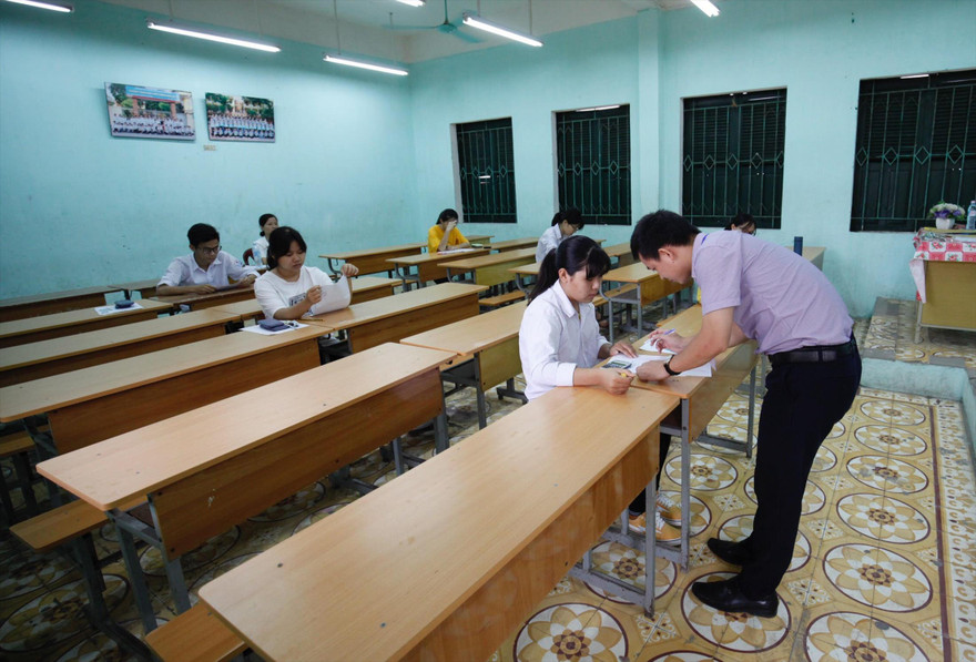 Bộ GD&ĐT đang cân nhắc hai phương án - tổ chức kỳ thi THPT quốc gia năm 2020 hoặc xét tốt nghiệp Ảnh: PV 