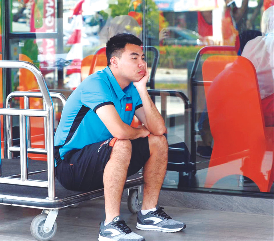 Đức Huy mong chờ sớm trở lại sân cỏ ảnh: ĐH 