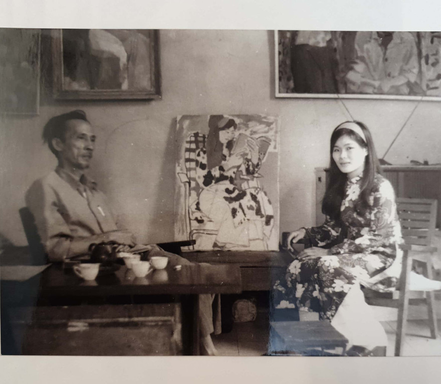 Bùi Xuân Phái và “nàng thơ” Văn Dương Thành 