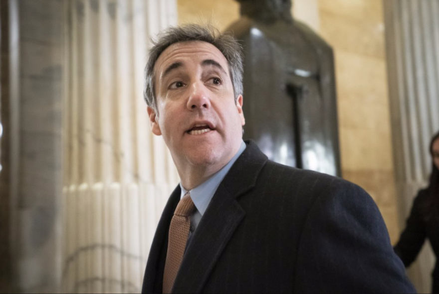 Michael Cohen trong một cuộc điều trần trước Quốc hội Mỹ vào tháng 3/2019 ảnh: AP 