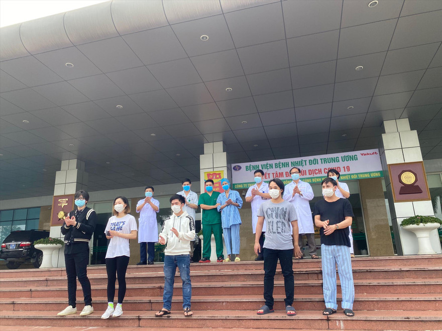 Những bệnh nhân được công bố khỏi bệnh ngày 27/5 