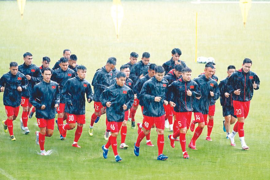 ĐT U22 Việt Nam sẽ dồn sức cho vòng loại World Cup 2022 ảnh: minh hoàng