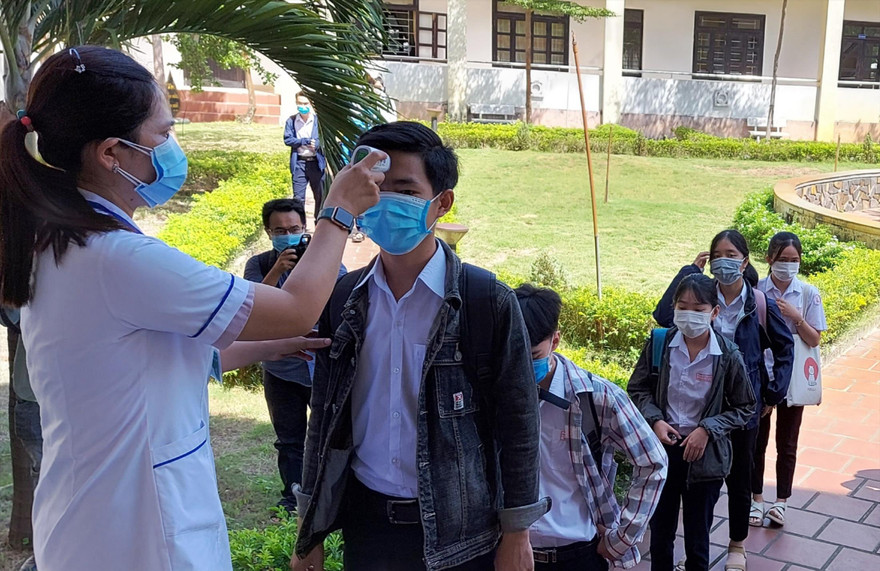 Hơn 9.000 thí sinh Quảng Nam sẽ tham gia đợt 2 kỳ thi tốt nghiệp THPT quốc gia Ảnh: H. Văn 