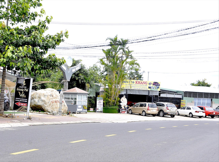 Khu vực quán cà phê Villa 