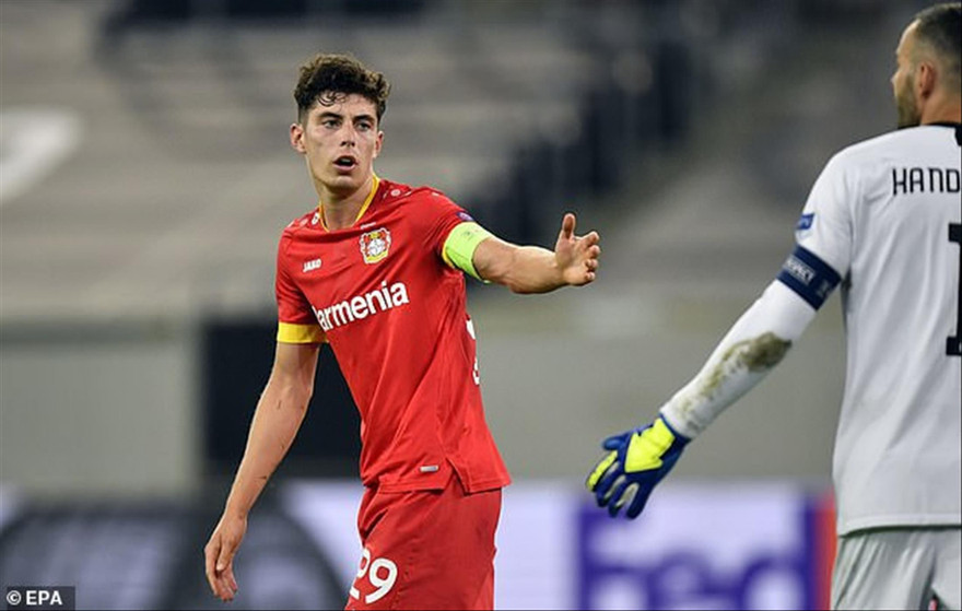 Chelsea nổ bom tấn Kai Havertz 