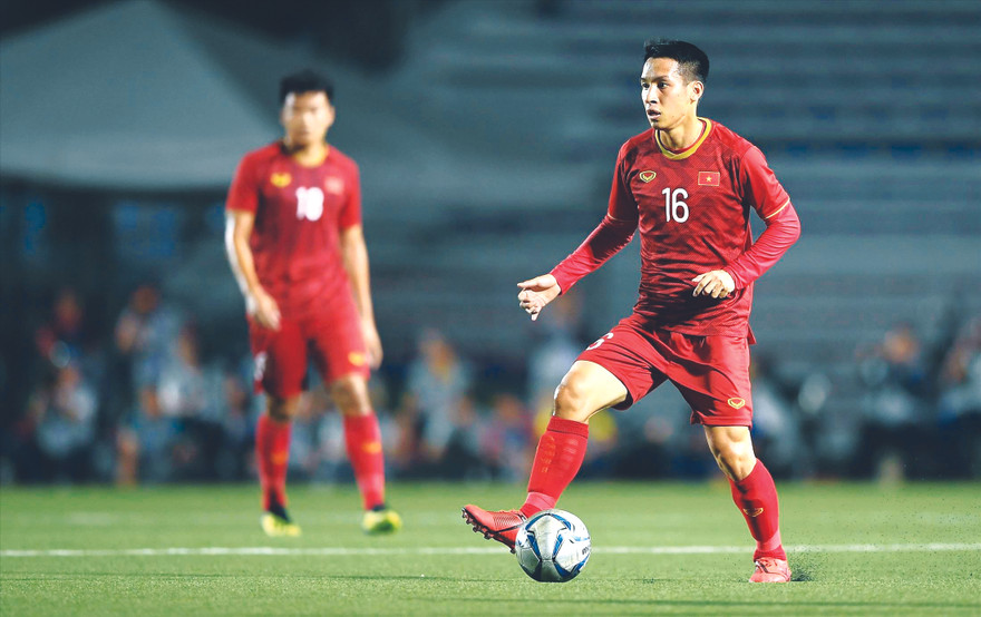 Phải tới tháng 3/2021, ĐTVN mới có thể thi đấu trở lại. Ảnh: NHƯ Ý 