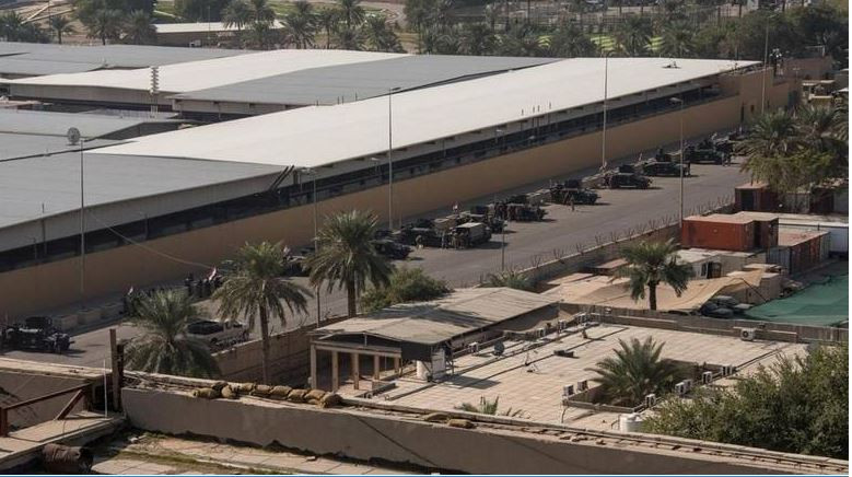 Đại sứ quán Mỹ ở thủ đô Baghdad, Iraq ảnh: Reuters 