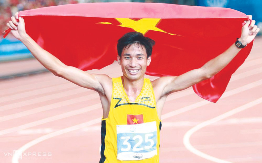 Nguyễn Văn Lai sẽ phải vất vả bảo vệ danh hiệu vô địch bán marathon trước đàn em Phạm Tiến Sản