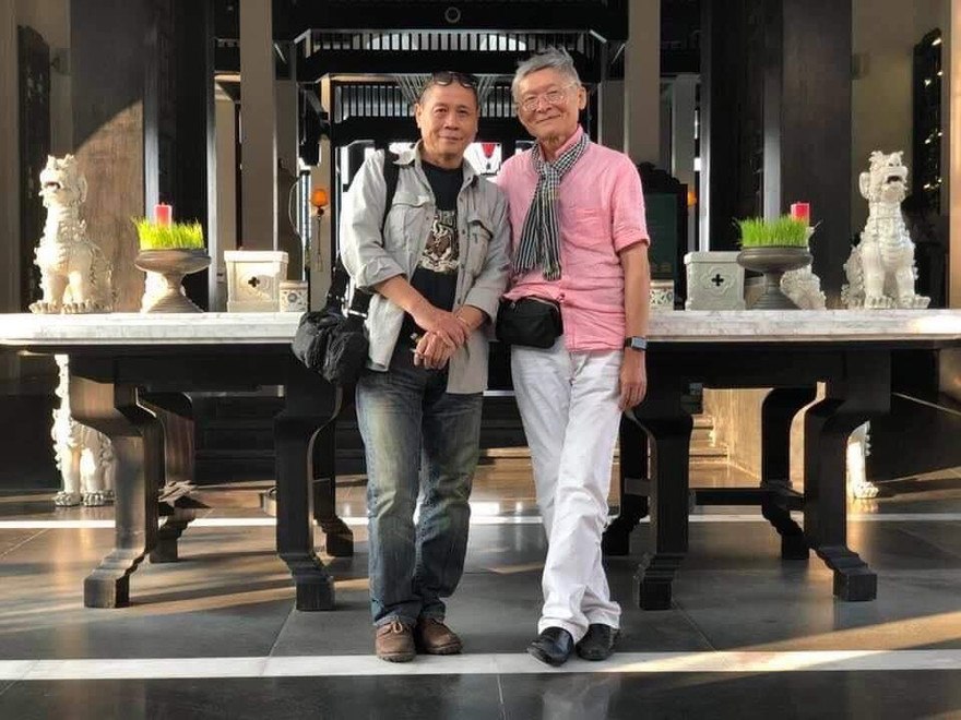 Đạo diễn Hồ Quang Minh và Nhà quay phim Trần Hùng