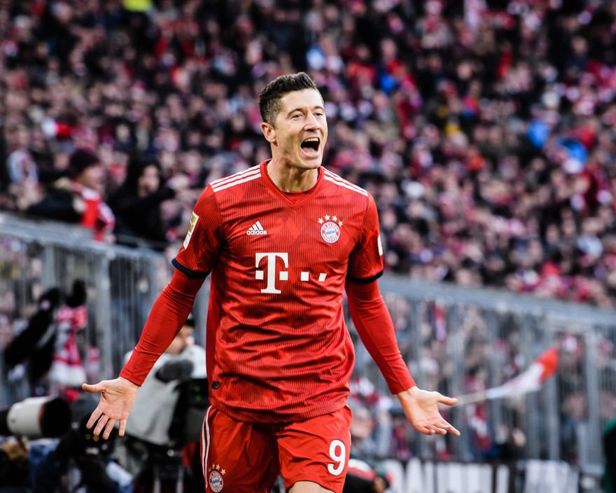 Tiền đạo Robert Lewandowski