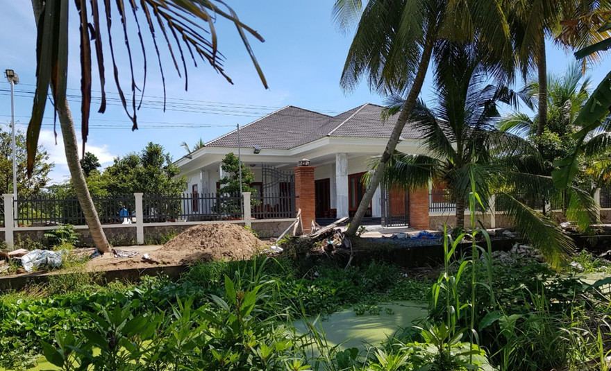 Đầu tư 15 tỷ đồng xây kè cho con rạch chưa từng sạt lở