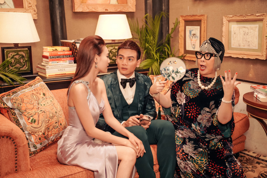 Một cảnh trong “Gái già lắm chiêu 3” 