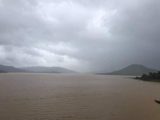 Hồ chứa công trình Thủy lợi – Thủy điện Quảng Trị. Ảnh: NB&CL 