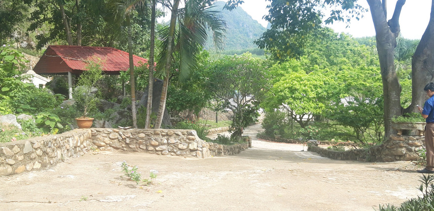 Một góc khu tâm linh Tuyền Lâm. Ảnh: Phạm Xuân Dũng 