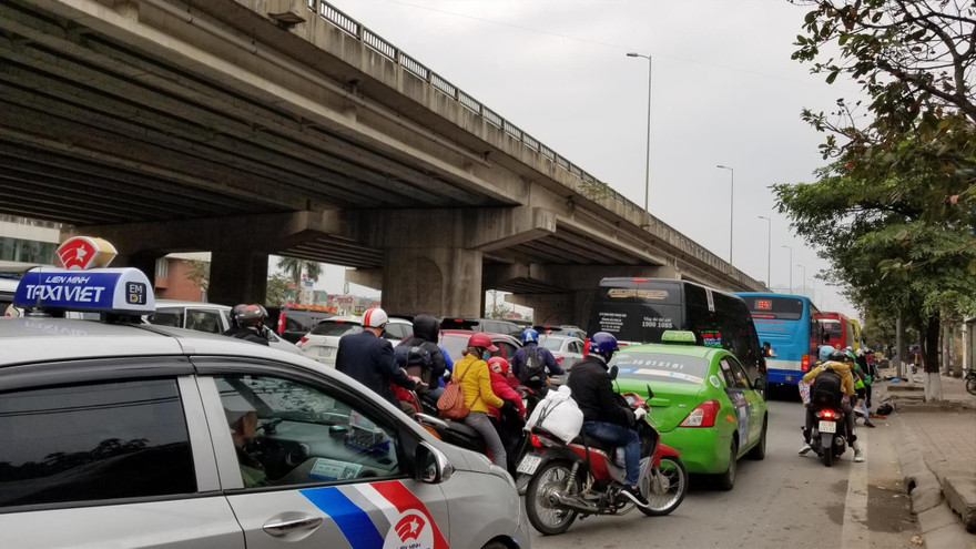 Nút giao Pháp Vân – Vành Đai 3 – Giải Phóng ngày mùng 5 Tết