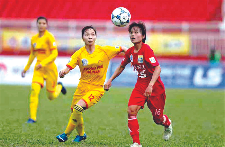 Bóng đá nữ luôn thiếu nguồn tài trợ để phát triển 