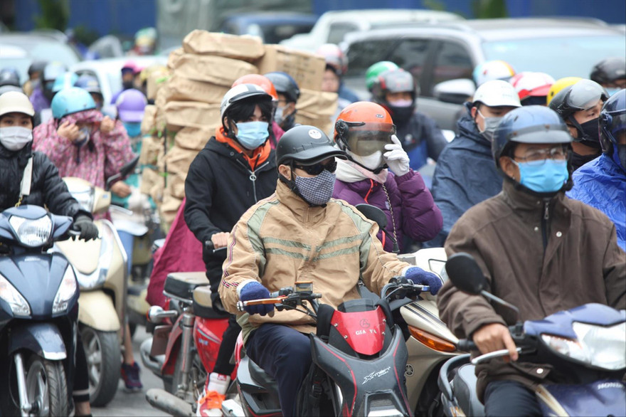 Rét đậm, rét hại còn kéo dài đến hết Chủ nhật tuần này Ảnh: TRỌNG TÀI