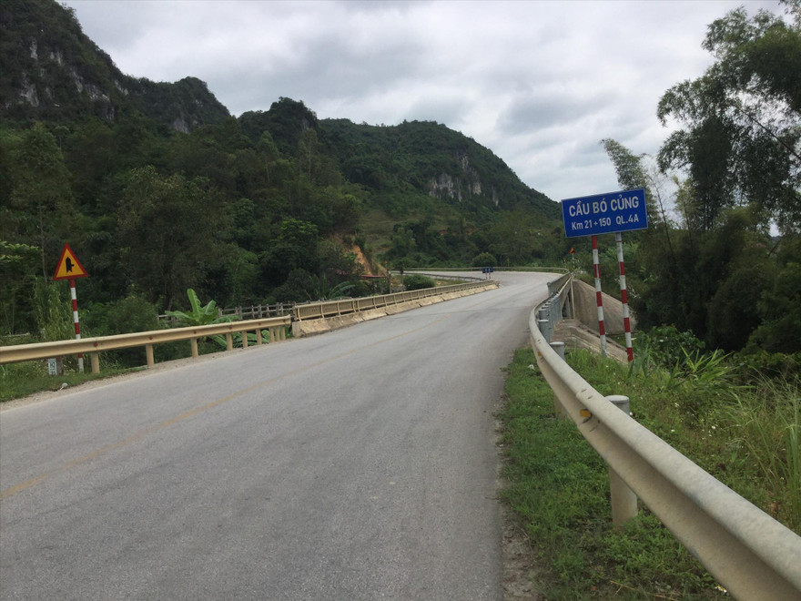 Đèo Bó Củng - nơi diễn ra các trận đánh Pháp năm xưa. Ảnh: Duy Chiến 