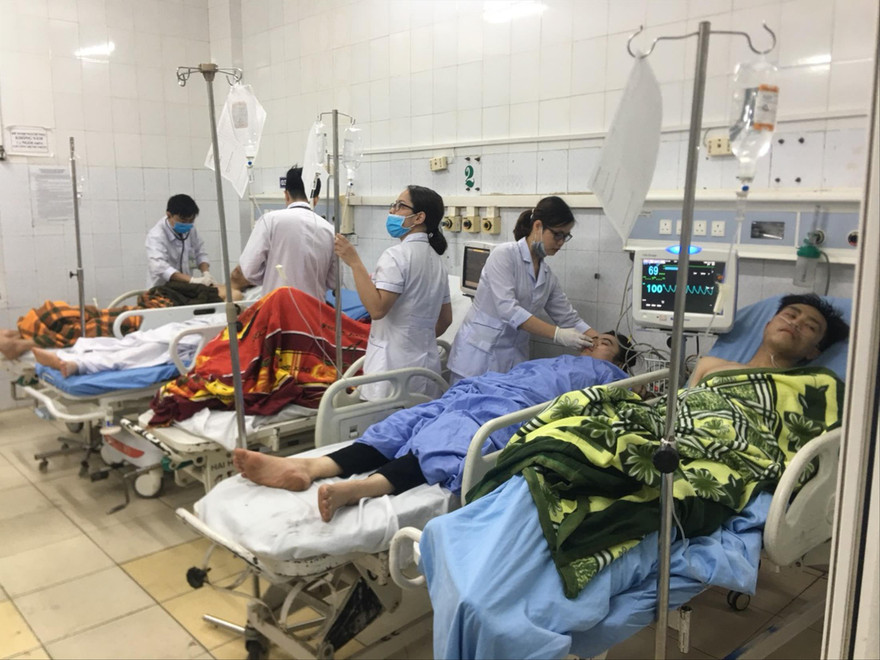 Các nạn nhân bị thương trong vụ cháy đang được điều trị