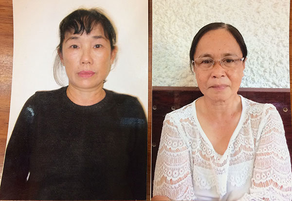 Lê Minh Tiến (trái) cùng Trần Ngọc Cẩm. Ảnh: Tuổi trẻ 