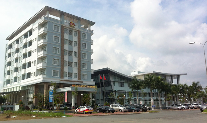 Trụ sở và nhà khách của Ban Chỉ đạo Tây Nam bộ. Ảnh: Ngọc Duyên