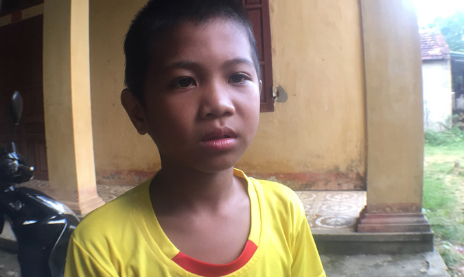 Lô Dương Tú kể lại việc cứu 2 em nhỏ thoát chết đuối.