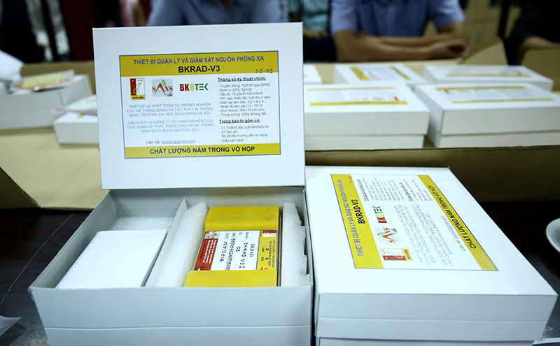 Gắn thiết bị giám sát nguồn phóng xạ từ ngày 1/10