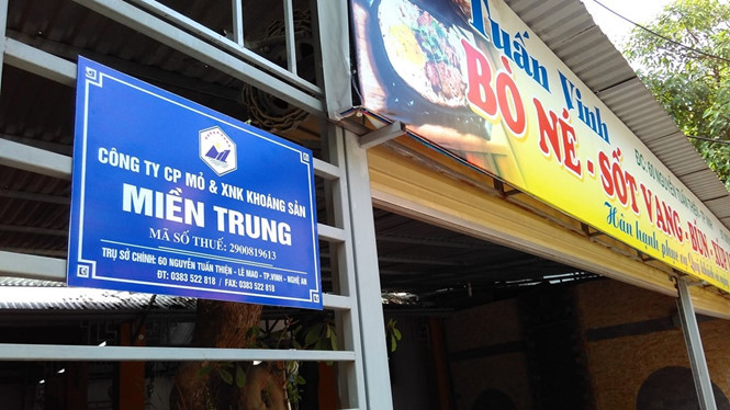 Cty Cổ phần Mỏ và XNK Khoáng sản miền Trung