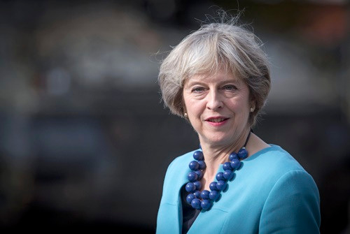 Thủ tướng Anh Theresa May.