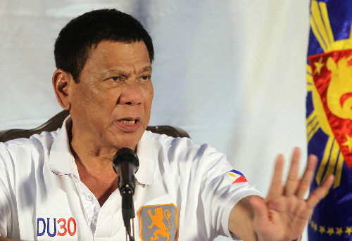 Tổng thống Philippines Rodrigo Duterte