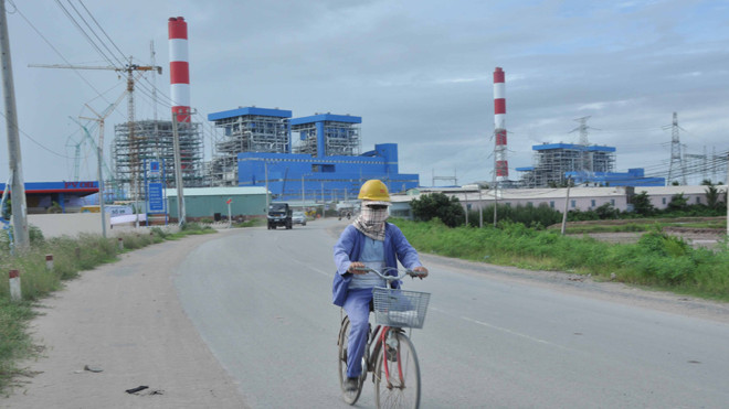 Nhà máy nhiệt điện Duyên Hải. Ảnh: Hòa Hội