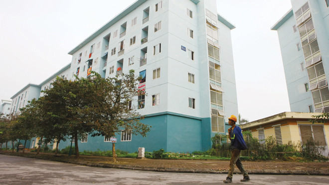 Người phải vay tiền mua nhà từ gói 30.000 tỷ đồng đều không có thu nhập cao. Ảnh: Như Ý