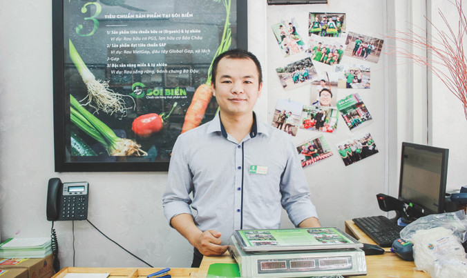 Ông chủ chuỗi cửa hàng thực phẩm sạch Sói Biển, Trần Quân