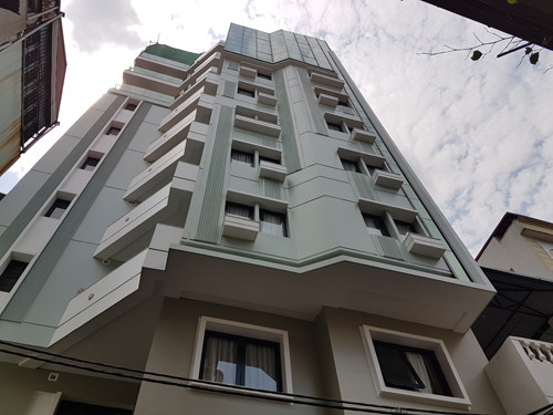 công trình vi phạm của nguyên Phó Giám đốc Sở GTVT Hà Nội Nguyễn Hoàng Linh tại ngõ 8 Lý Nam Đế. Ảnh: Vnexpress