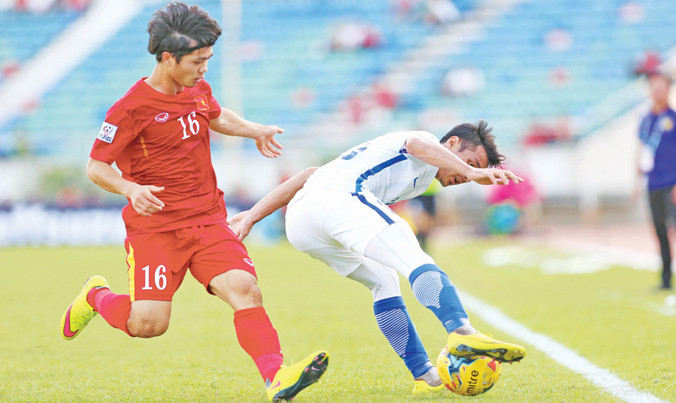 Trận đấu với Campuchia chiều nay sẽ là cơ hội để Công Phượng lấy lại cảm giác săn bàn. Ảnh: VSI