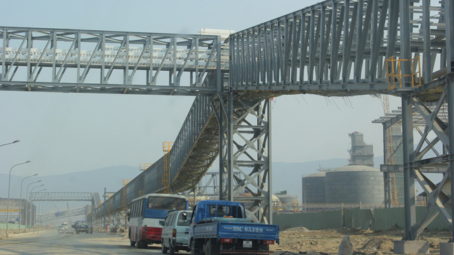 Bên trong nhà máy Formosa - Hà Tĩnh. Ảnh: M.T