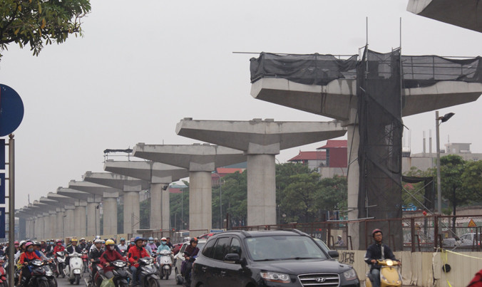 Dự án đường sắt trên cao Nhổn- Ga Hà Nội