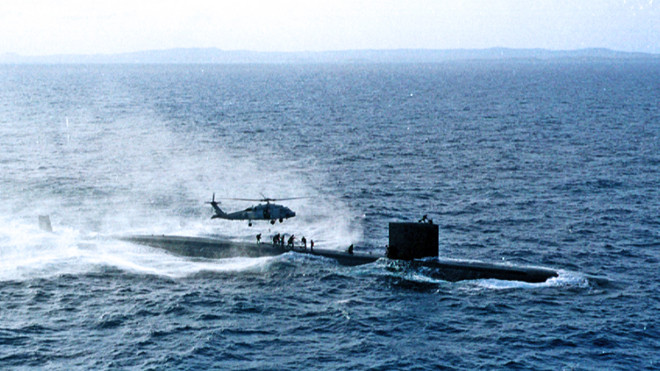 Một chiếc tàu ngầm của Hải quân Mỹ. Ảnh: Navy Seals