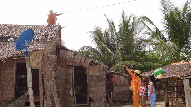 EVN SPC đang triển khai các dự án xóa điện “câu đuôi” để đảm bảo an toàn cho người dân.