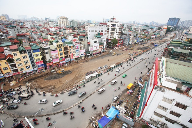 Một đoạn đường Trường Chinh.