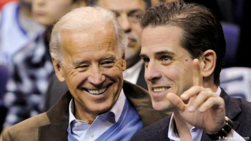 Cha con Joe Biden và Hunter Biden 