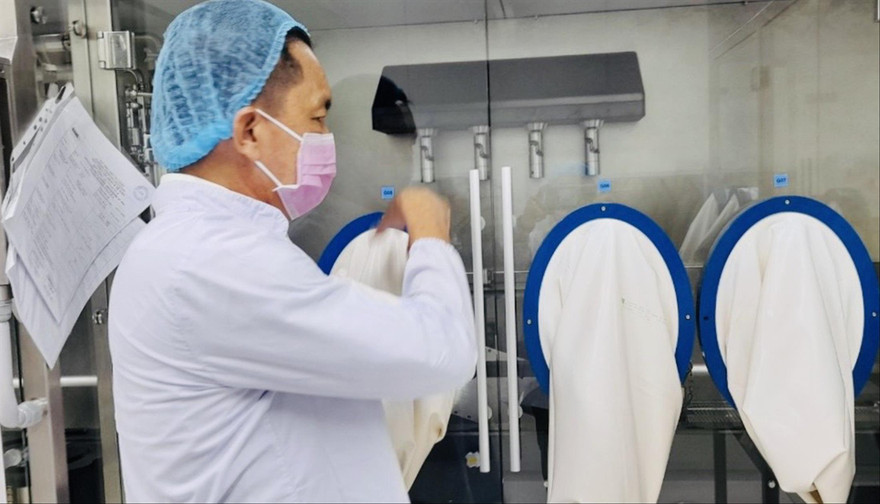 Các chuyên gia của  Nanogen hy vọng cuối năm nay vắc xin và thuốc đặc trị COVID-19 này sẽ được thử nghiệm trên người. Ảnh: L.N