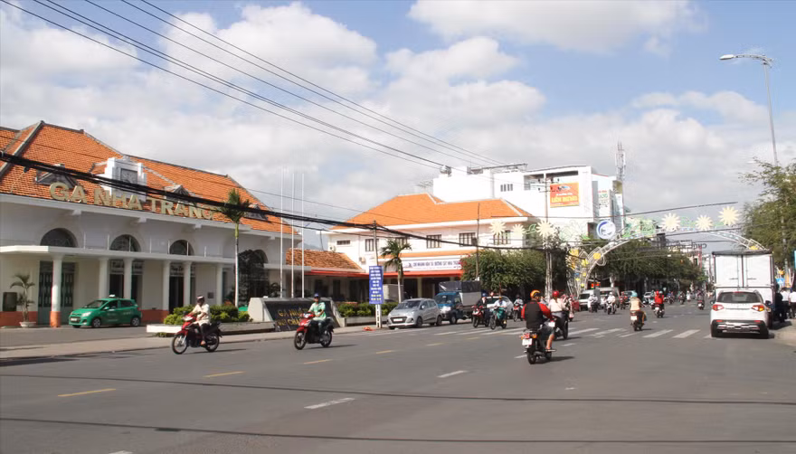 Ga Nha Trang hiện nay. Ảnh: Lữ Hồ