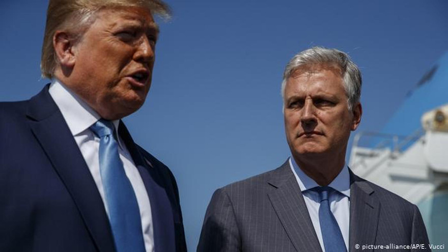 Tổng thống Donald Trump và Cố vấn An ninh Quốc gia O’Brient cho rằng virus Corona mới có nguồn gốc Trung Quốc. 